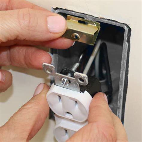 electrical wire box ace|electrical outlet box repair clips.